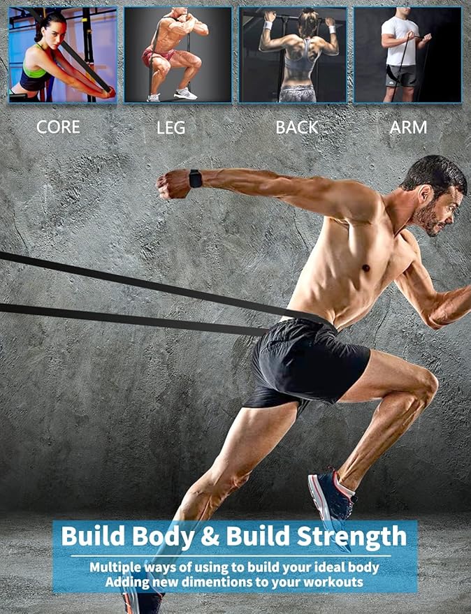 Pull Up Bands, Resistance Bands, Pull Up Assistance Bands Set for Men & Women, Exercise Workout