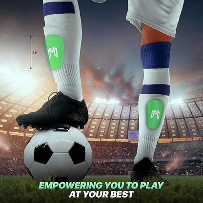 MiniGuards - Mini Shin Guards for Soccer Players - Tiny Shin Pads for Men, Women, Teens - Miniature