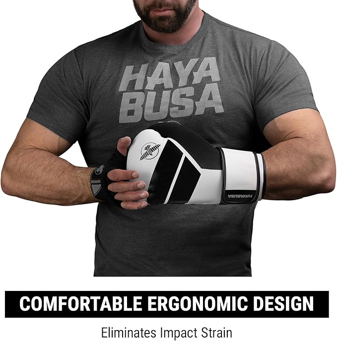 Hayabusa S4 PU Leather Boxing Gloves for Men, Women & Kids, 10oz, 12oz, 14oz, 16oz, Training
