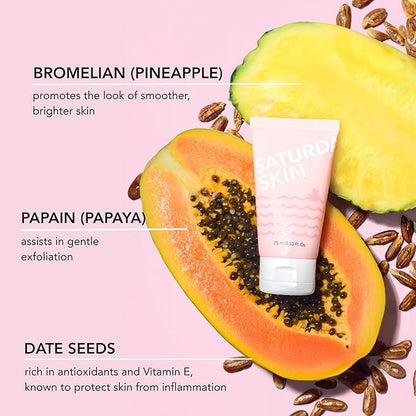 Saturday Skin Rub-A-Dub Refining Peel Gel Facial Cleansing Gels, Facial Polishes Washes with