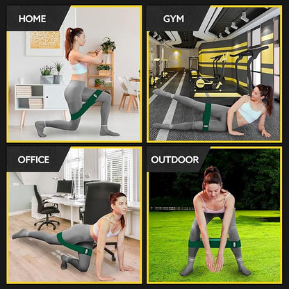 Fabric Resistance Bands for Legs - Workout Bands Resistance Bands for Men and Women - Booty Bands