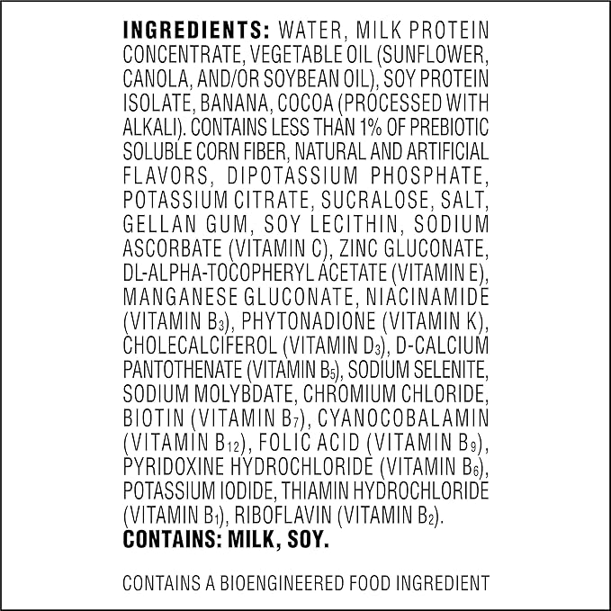 Atkins Chocolate Banana Protein Shake, 15g Protein, Low Glycemic, 4g Net Carb, 2g Sugar, Keto