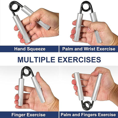 FLYFE Grip Strength Trainer, Hand Grip Strengthener, Forearm Strengthening Devices Metal Hand