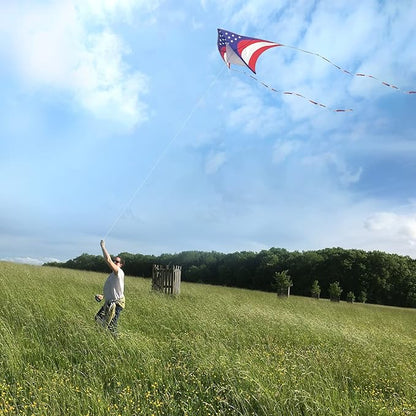 Mint's Colorful Life Delta Kite for Kids & Adults, Extremely Easy to Fly Kite, Best Kites for