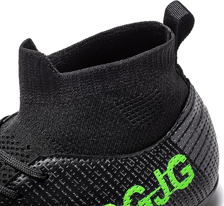 Youth Soccer Cleats Mens Training Football Cleats Lightweight Womens High-top Soccer Shoes AG