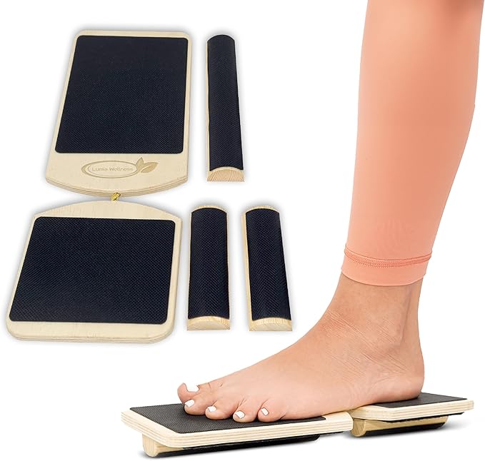 Single Leg Foot Board - Ankle & Foot Exerciser Strengthener, Physical Therapy for Sprained Ankles
