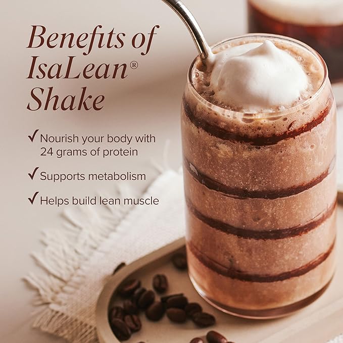 IsaLean Protein Shake - Complete Superfood Meal Replacement for Maintaining Healthy Weight and Lean