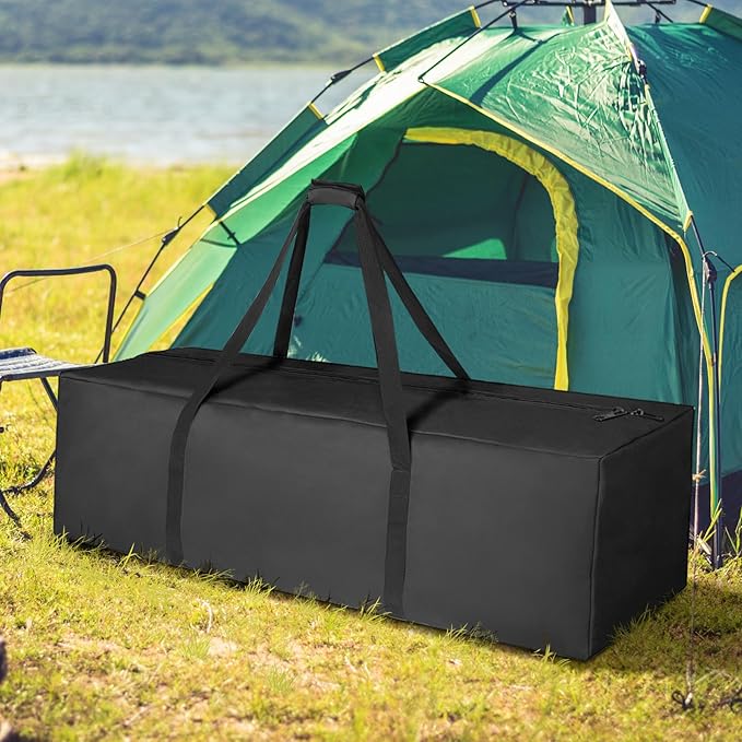 Sports Duffle Bag 60IN Extra Large Travel Duffel Luggage Bag with Upgrade 2-way Lockable Zippers