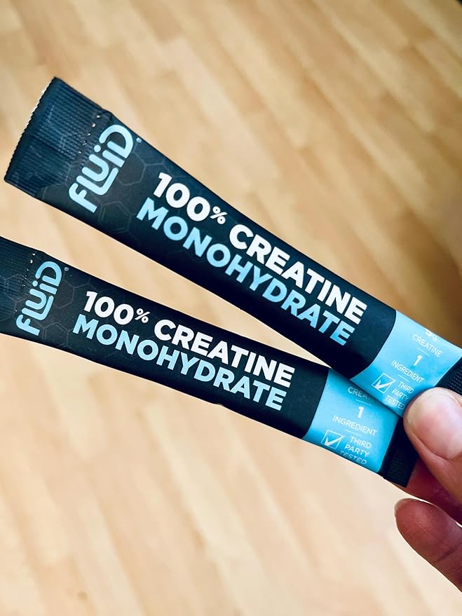 Fluid - Ultra-Fine Micronized 100% Creatine Monohydrate, Informed Sport Certified, Safe for