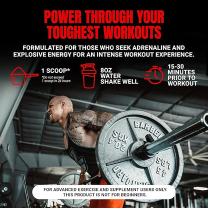 PROSUPPS Mr. Hyde Xtreme Pre Workout Powder with Creatine, Beta Alanine & Caffeine ??Extreme