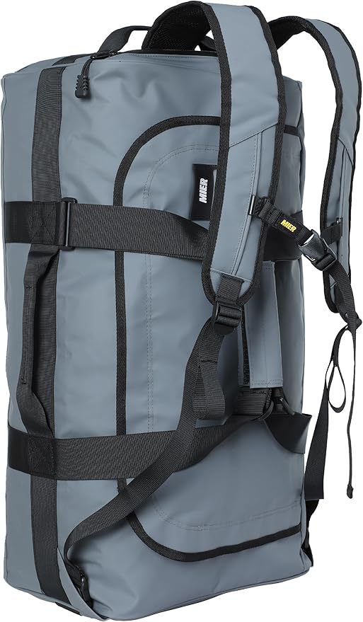 MIER Water Resistant Backpack Duffle Heavy Duty Convertible Duffle Bag with Backpack Straps for