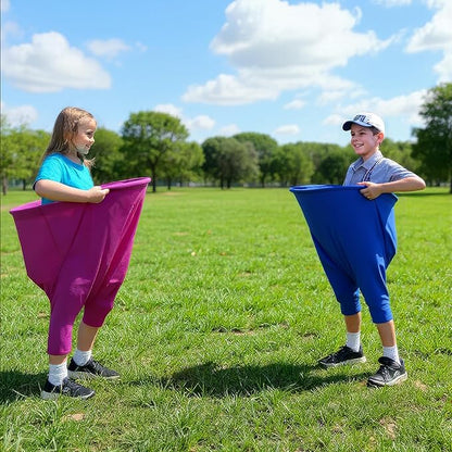 Granny Pants Yard Game Sets,4PCS Granny Pants Family Party Outdoor Games with Bouncy Balls for