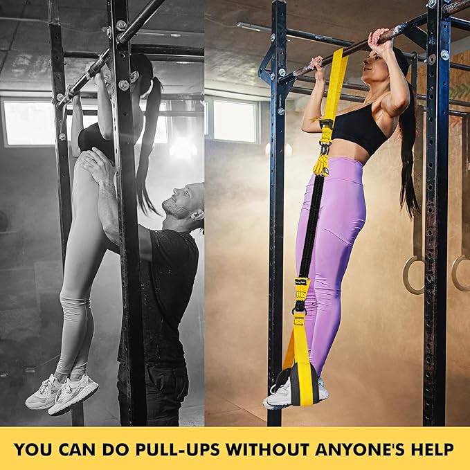 HPYGN Pull Up Assistance Bands, Heavy Duty Resistance Band for Pull Up Bar, Adjustable Weight/Size