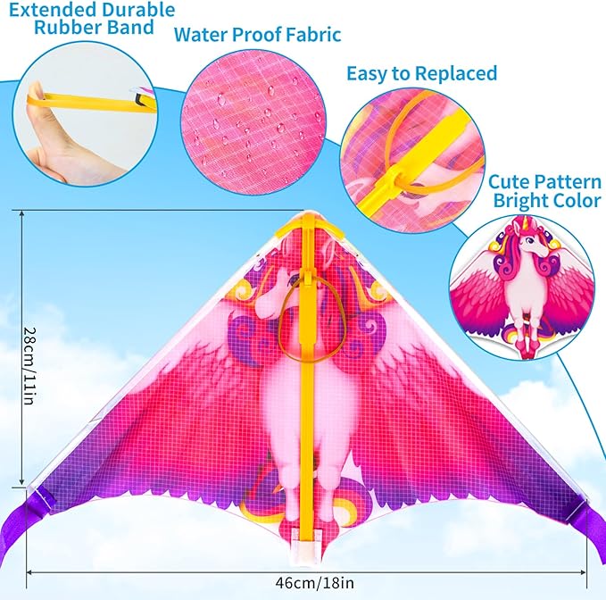 Mini Kites for Kids,Finger Launcher Kites Easy to Fly,Party Favors for Kids 4-8-12 Outdoor Toys