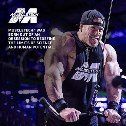 Muscletech Whey Protein Powder (French Vanilla Bean, 4LB) - Nitro-Tech Ripped Whey Protein Isolate