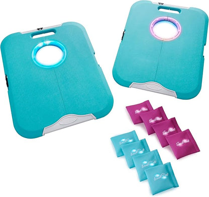 EastPoint Sports Go! Gater Cornhole – Light-Up and Travel Versions – Easy Storage & Light-Weight