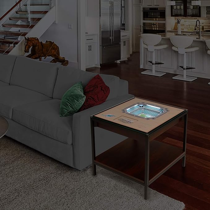 YouTheFan NFL 25-Layer StadiumViews Lighted End Table
