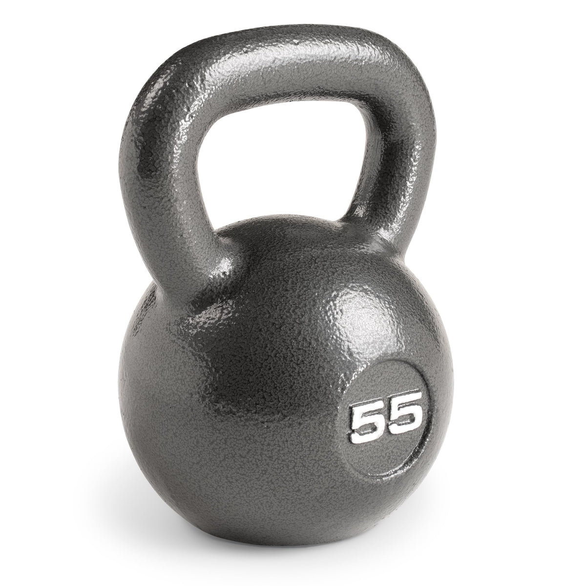 Marcy Hammertone Kettlebells, Ideal Workout Weights For Home Gym, Cast Iron, Black, 55lbs HKB-055