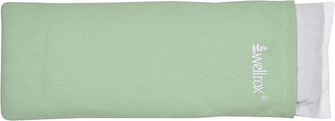 Weighted Eye Pillow - Flaxseeds & Lavender Eye Pillow Weighted for Restorative Yoga, Meditation &