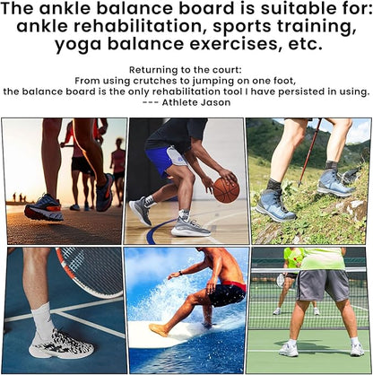 Ankle Balance Board Foot Strengthener Trainer Ideal for Sprained Ankle Recovery Stability Exercises