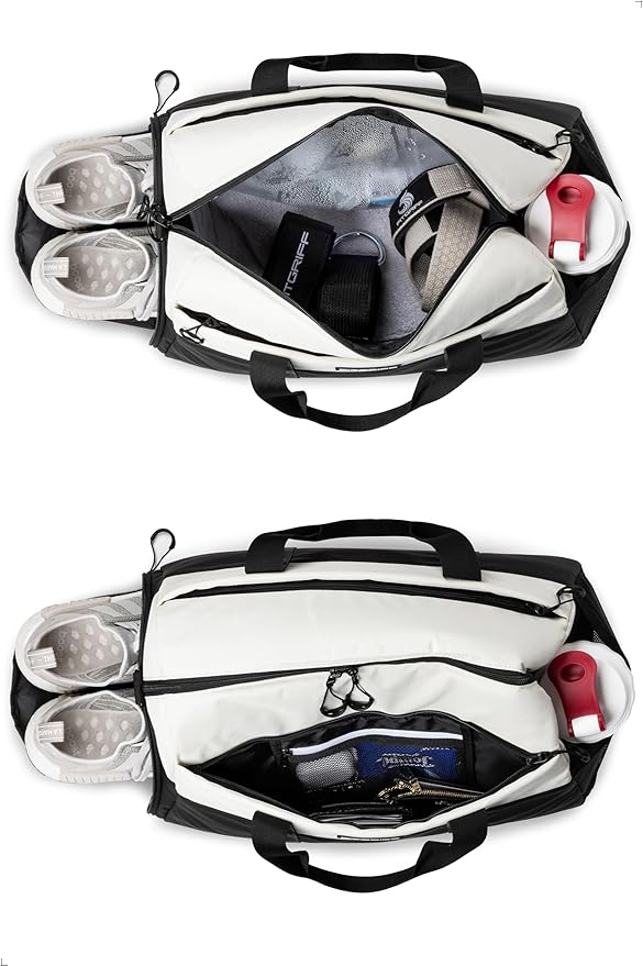 Fitgriff® Gym Bag V2 for Men and Women with Shoe & Wet Compartment - Duffle Bag for Travel, Sports