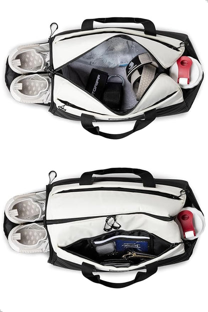 Fitgriff® Gym Bag V2 for Men and Women with Shoe & Wet Compartment - Duffle Bag for Travel, Sports