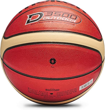 Training Soft Touch Rubber and Faux Leather Fighting Basketball, High Bounce Indoor Outdoor