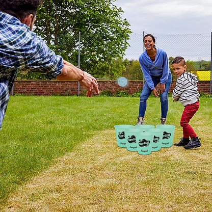 Juegoal Outdoor Giant Yard Pong Game Set Outdoor Toss Game Throwing Game for Beach, Camping, Lawn