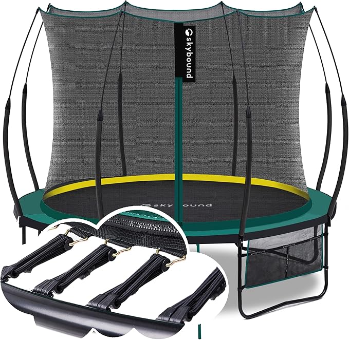 SkyBound 14 FT 12 FT 10FT 8FT 6FT Springless Trampoline for Kids and Adults - Recreational