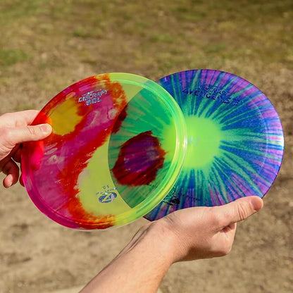 Discraft Z Fly-Dye Two Pack – Disc Golf Set | Buzzz & Nuke SS | Zone & Raptor | Sol & Avenger SS |