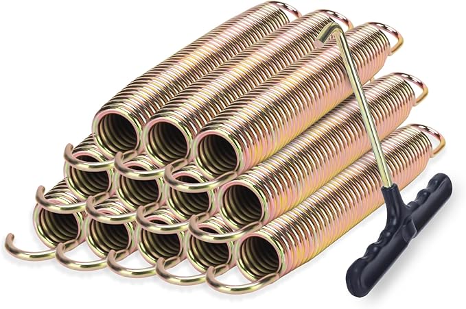 Trampoline Springs Replacement 3.5" to 8.5" Galvanized Steel Heavy Duty High Tensile Universal