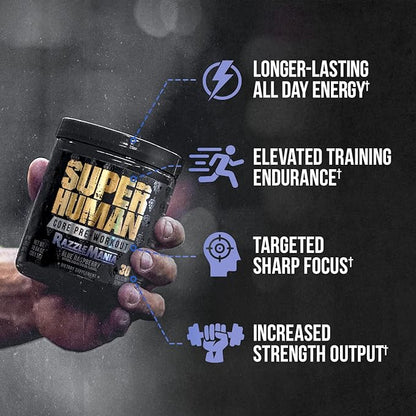 ALPHA LION Core Pre Workout w/Creatine for Performance, Beta Alanine for Muscle, Powder