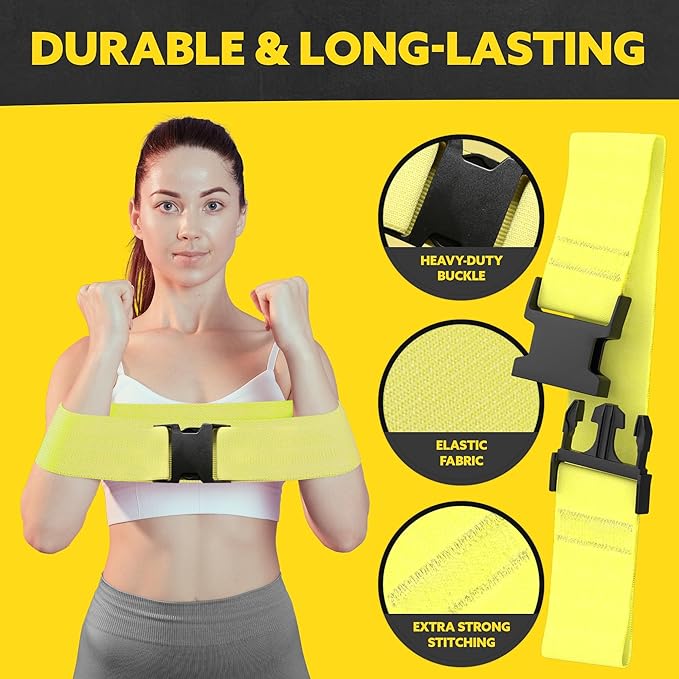 Fabric Resistance Bands for Working Out - Booty Bands for Women and Men - Exercise Bands Resistance