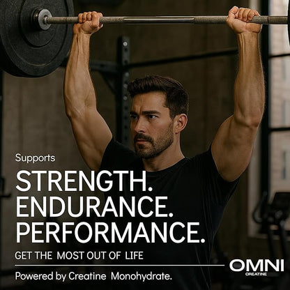 Creatine Monohydrate Gummies - Supports Muscle Growth, Recovery & Brain Function - Convenient &