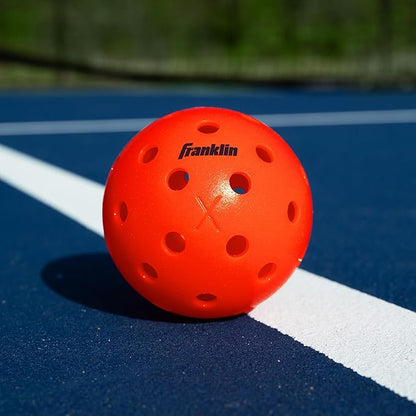 Franklin Sports X-40 Outdoor Pickleballs - Official Ball of USA Pickleball, APP Tour + US Open
