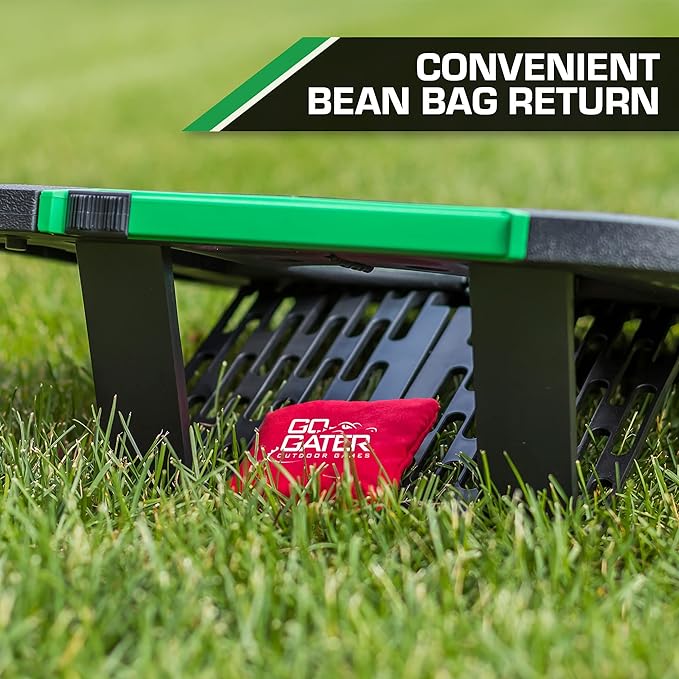 EastPoint Sports Go! Gater Cornhole – Light-Up and Travel Versions – Easy Storage & Light-Weight