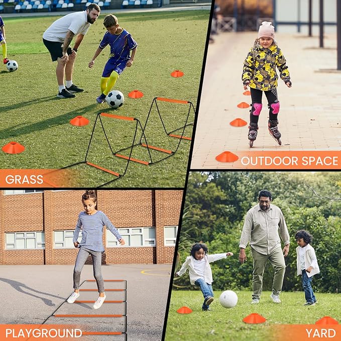 Agility Ladder, Speed Ladder, Agility Ladder Speed Training Equipment, Football Ladder, Footwork