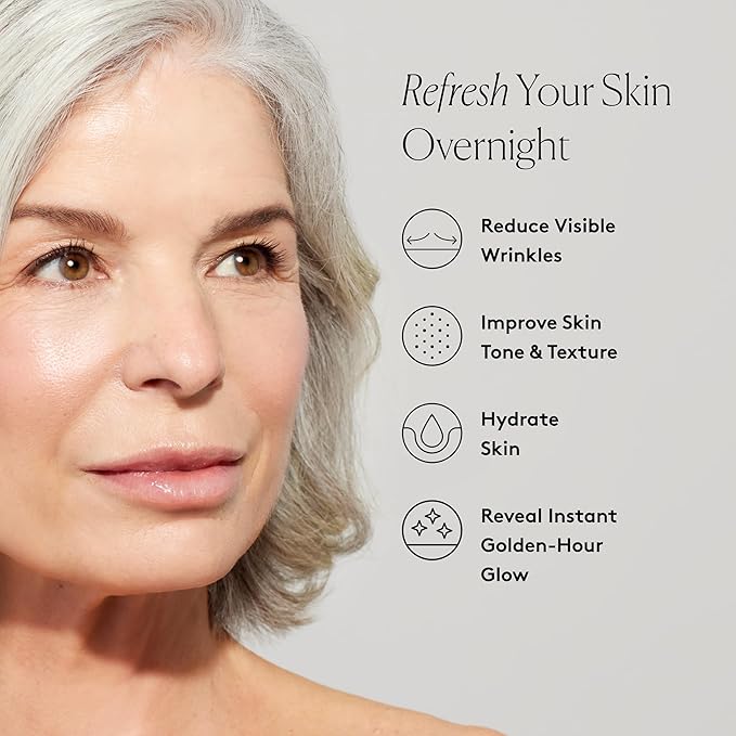 Naked & Thriving The Night Set | Renew Resurfacing Night Serum (30 mL) + Rejuvenate Restorative