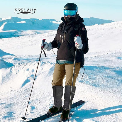 Frelaxy Leg Gaiters Ultra HIGH-Performance Hunting Gaiters, 100% Waterproof Hiking Gaiters with