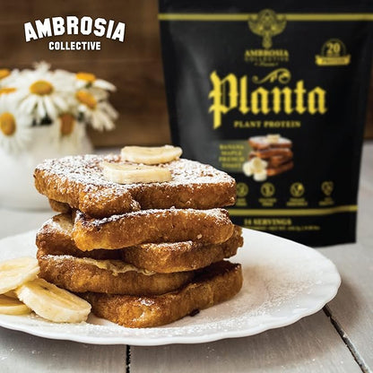 Ambrosia Planta - Premium Plant-Based Protein | Vegan & Keto Friendly | Gourmet Flavors with No
