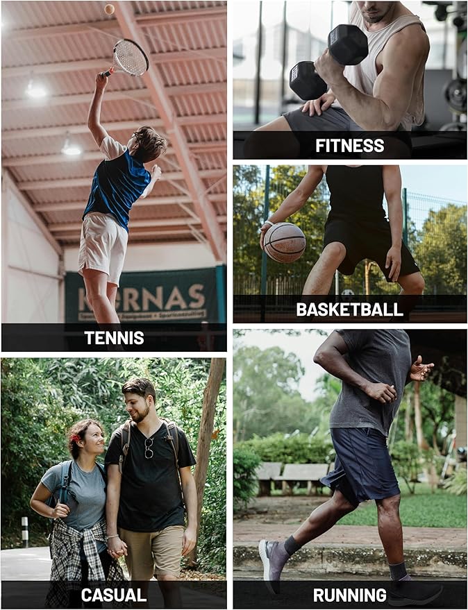 TACVASEN Men's Running Athletic Shorts 9" Quick Dry Workout Gym Shorts Lightweight Summer Shorts 3