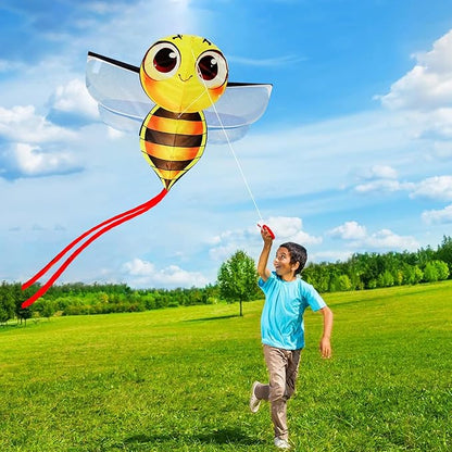 HENGDA KITE Animals Kite for Kids Beginners and Adults Cute Design High Definition Printing Easy to