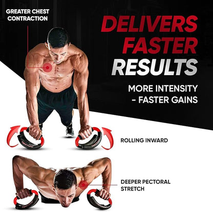 Legend Pushup ??Advanced Push-Up Bars to Eliminate Wrist Pain, Generate More Muscle Growth, Deliver