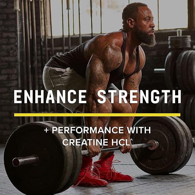 BEYOND RAW Creatine HCl Powder, Science Backed, Lab Grade, Creatine for Women & Men, Muscle