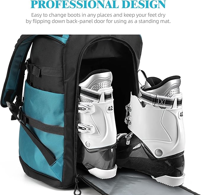 Ski/Snowboard Boot Bag/Skating Bag | Excellent for Store and Transport Gear, Jacket, Helmet