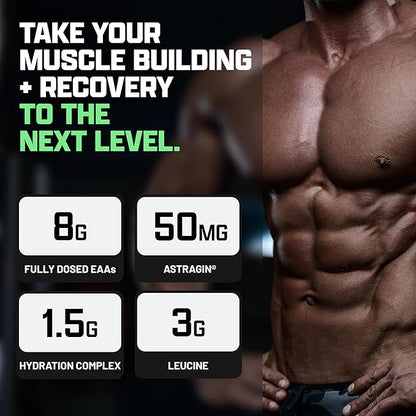 Nutrex Research EAA Hydration | EAAs + BCAAs Powder | Muscle Recovery, Strength, Muscle Building