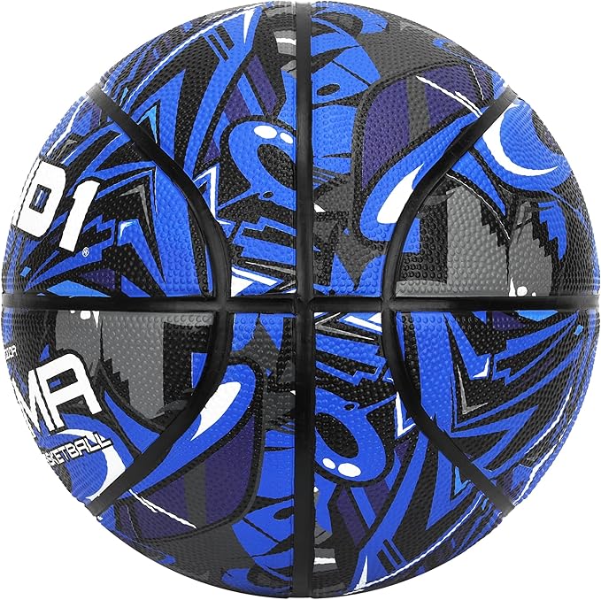 AND1 Enigma Basketball - Streetball for Indoor and Outdoor Use, Deep Channel Construction and
