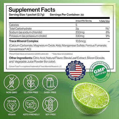 Dr. Price’s Electrolyte Mix | Sugar-Free Hydration Powder with 72+ Trace Minerals | No Sugar