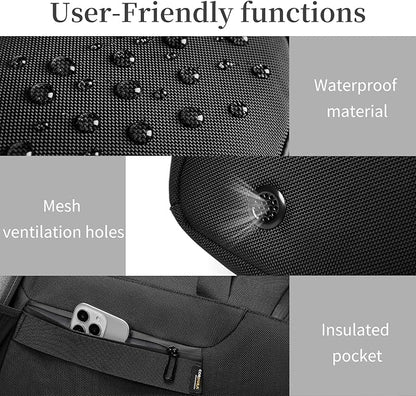 Duffle Bag for Travel, Carry on Gym Bag for Men, Waterproof Sport Bags with Shoe Compartment, 40L