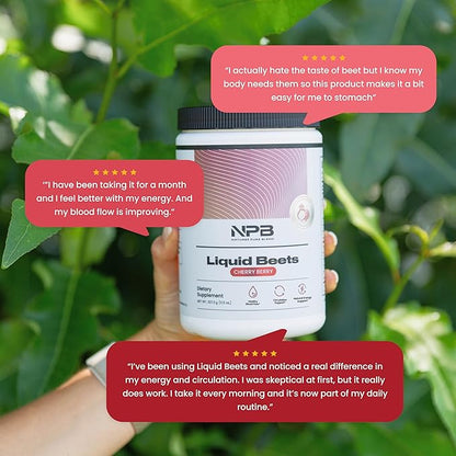 Nature's Pure Blend Organic Beet Root Powder ??Nitric Oxide Booster L-Arginine ??Liquid Beets for